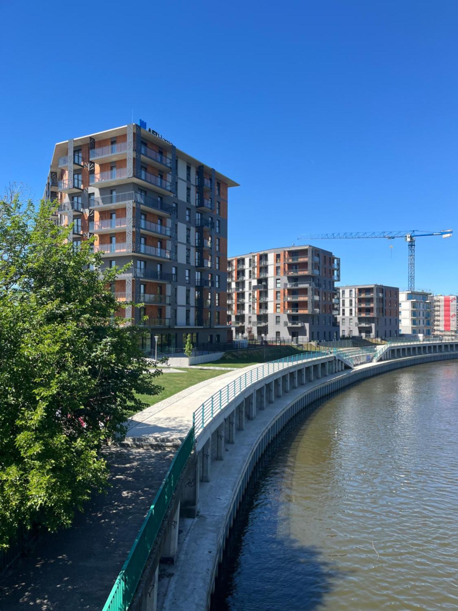 Jesionowe Apartamenty Nad Odra, Stare Miasto, Sauna W Jednym, Klimatyzacja , Garaz Podziemny 0 Zl, Odra River , Old Town, New Building, Air Conditioning, Sauna-One, Underground Garage Free Breslávia Exterior foto