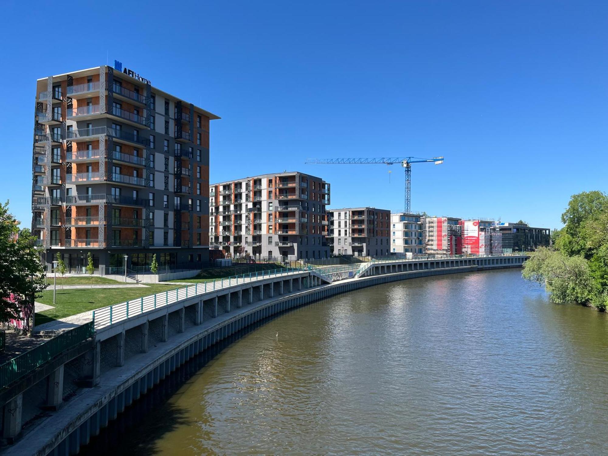 Jesionowe Apartamenty Nad Odra, Stare Miasto, Sauna W Jednym, Klimatyzacja , Garaz Podziemny 0 Zl, Odra River , Old Town, New Building, Air Conditioning, Sauna-One, Underground Garage Free Breslávia Exterior foto